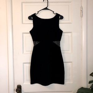 Vintage All That Jazz Black Cocktail Dress